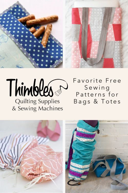 Favorite Free Sewing Patterns for Bags & Totes – Thimbles Quilts