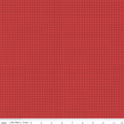 Sew Journal - Graph Paper Red